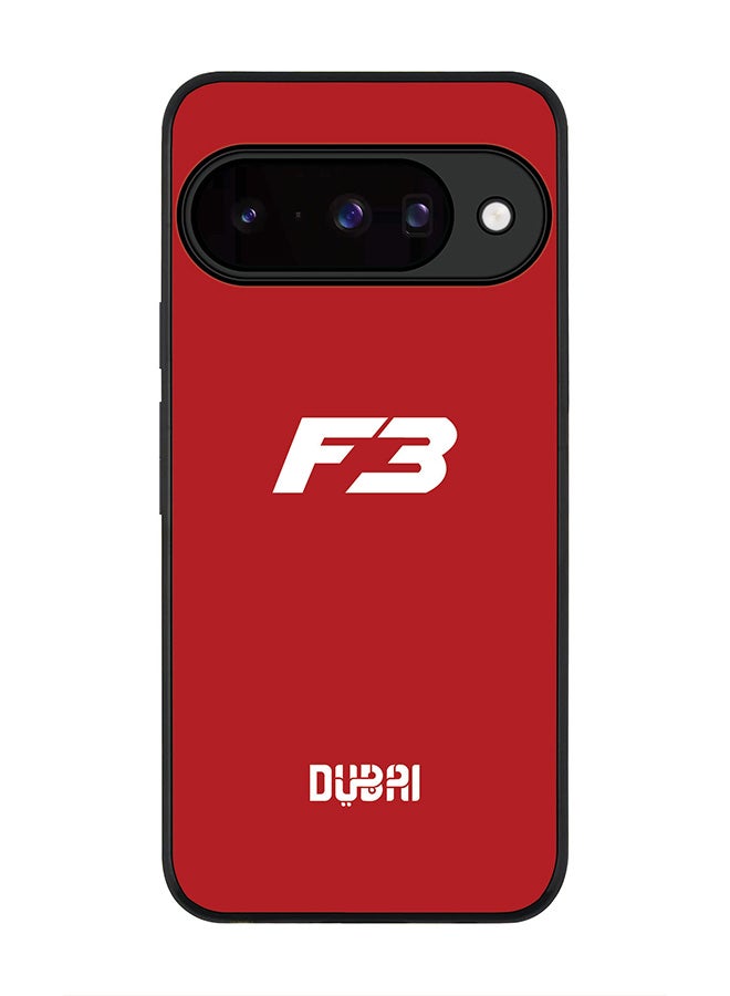 For Google Pixel 10 Case,Slim fit Camera Protection, Shockproof Thin Phone cover  -  Faz3 Dubai Red